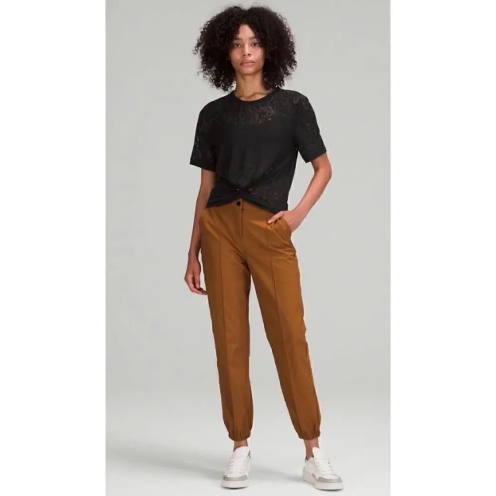 Lululemon Warpstreme High Rise Jogger 7/8 Size 30 Copper Brown COPB 00843 / New